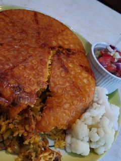 عکسی از دستور لوبیا پلو