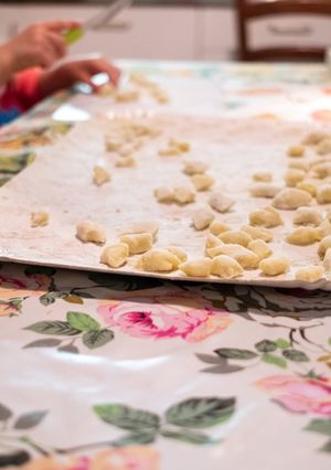 Foto di Gnocchi con papà!