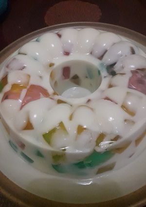 Foto resep Puding Mozaik