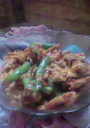 Foto resep Tumis merah tahu buncis dan tauge