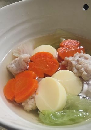 รูปของ ต้มจืดเต้าหู้หมูสับผักกาดขาว