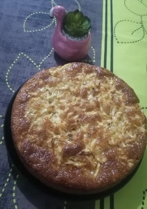 صورة لوصفة كيكة التفاح