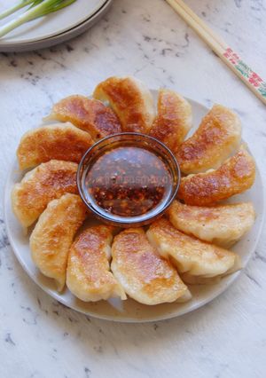 Foto resep Gyoza ayam udang, enakk
