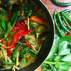 A picture of Vegan Thai Green Curry.
