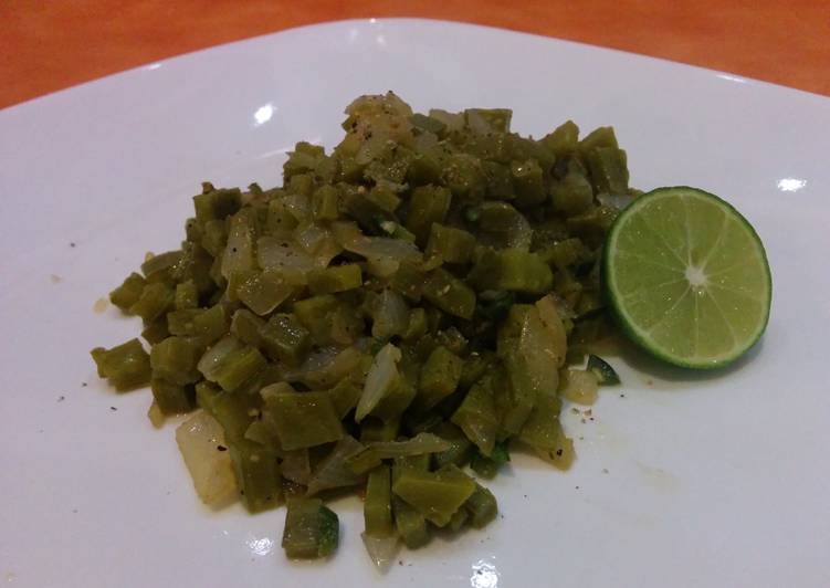 Recipe of Any-night-of-the-week Sauted nopales