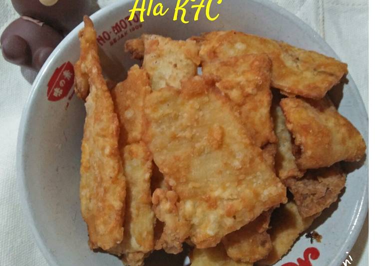 Telur Dadar Krispy Ala KFC