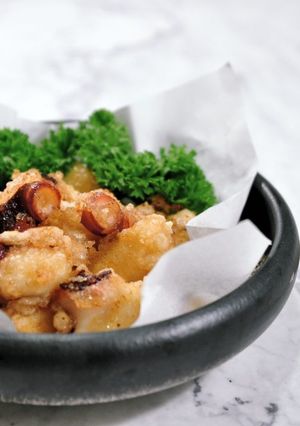 炸章魚腳（可換花枝） 的食譜成品照片
