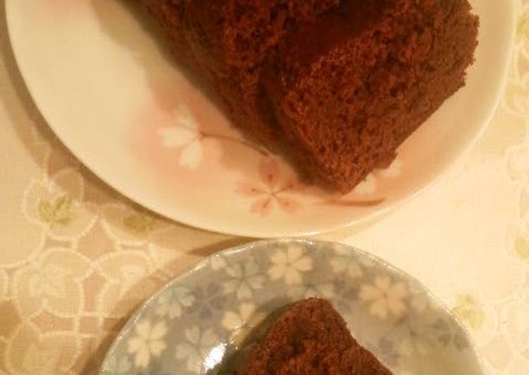 Easiest Way to Make Ultimate Egg &amp; Butter-Free Easy Chocolate Cake