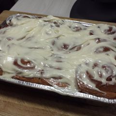 A picture of Gooey Cinnamon Rolls.