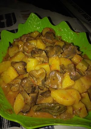 Foto resep Sambel goreng ati ampela kentang