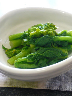 A picture of Broccolini Dressed in Japanese Mustard - Our Side Dish.