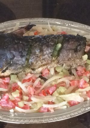A picture of Baked Cat Fish.