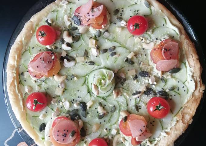 🌿Tarte au concombre