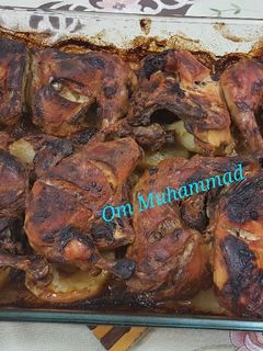 صورة لوصفة صينية دجاج مشوي بالفرن