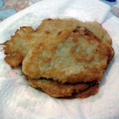 A picture of Potato pancakes.