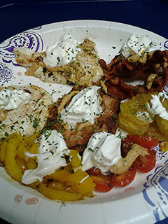 A picture of Fried salad.