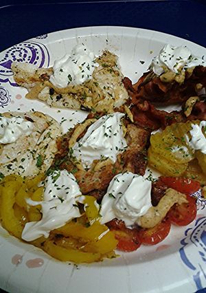 A picture of Fried salad.