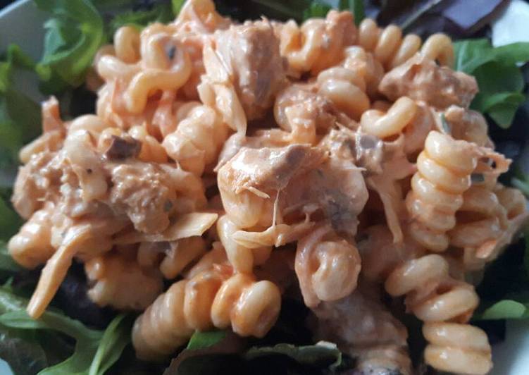 Step-by-Step Guide to Prepare Super Quick Homemade Sig&#39;s Pasta and Mackerel Salad