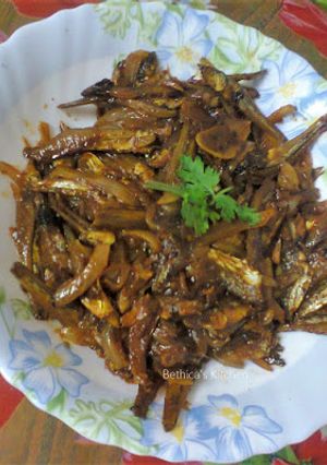 A picture of Bombay Duck Fry.