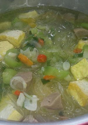 Foto resep Sayur oyong pedas