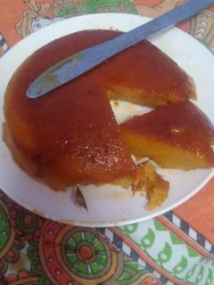 ब्रेड पुडिंग(caramel custard pudding recipe in hindi) रेसिपी मुख्य फोटो