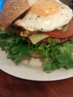 A picture of Hearty Beef Burger.