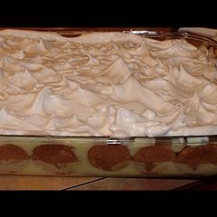 A picture of Southern banana pudding.