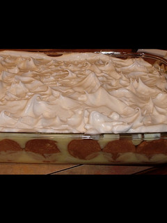 A picture of Southern banana pudding.