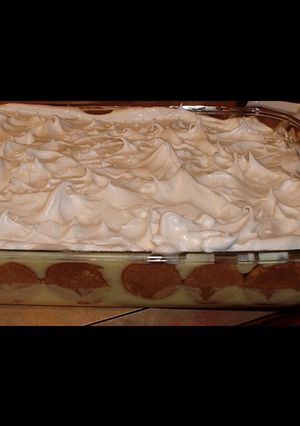 A picture of Southern banana pudding.