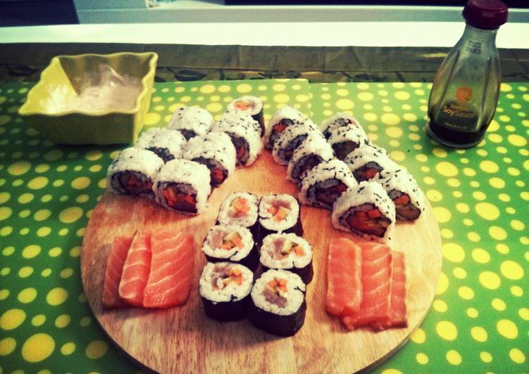 How to Make Homemade Sushi 4 two