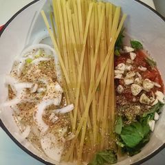 A picture of Tomato Basil One Pot Pasta.