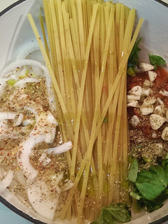 A picture of Tomato Basil One Pot Pasta.