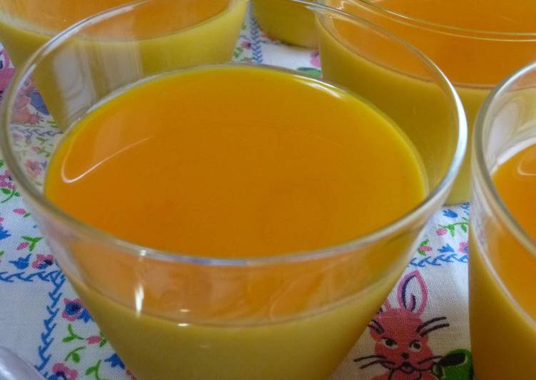 Recipe of Super Quick Homemade Kabocha Squash Pudding