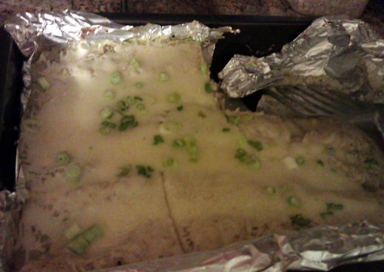 Steps to Prepare Quick creamy green enchiladas