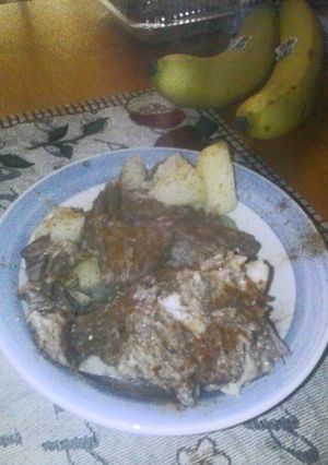 A picture of EBONY'S SOUTHERN BELL NECKBONES AND POTATOES.