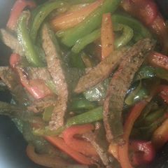 A picture of Fajita steak marinated w/a1.