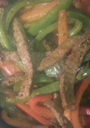 A picture of Fajita steak marinated w/a1.