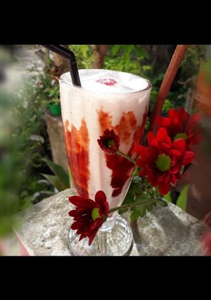 Una foto de Milkshake fruta del dragón
