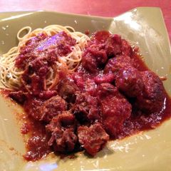A picture of Pot Of Italian Goodness (Version Of Sunday Gravy).