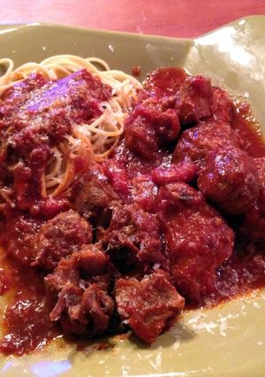 A picture of Pot Of Italian Goodness (Version Of Sunday Gravy).