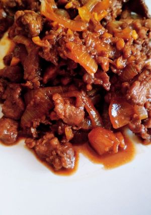 Foto resep Beef teriyaki simple