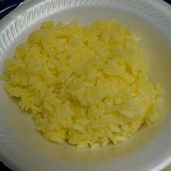 A picture of Buttery Tumeric and sage rice.