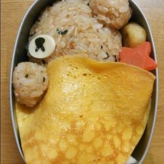 A picture of Rilakkuma Character Bento.