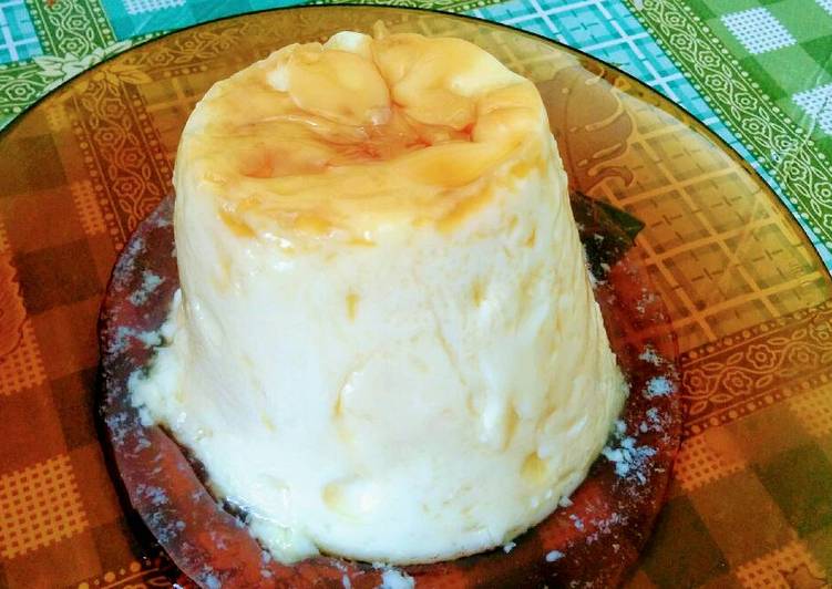 * Pudim de leite condensado de caneca - Gozhowgos