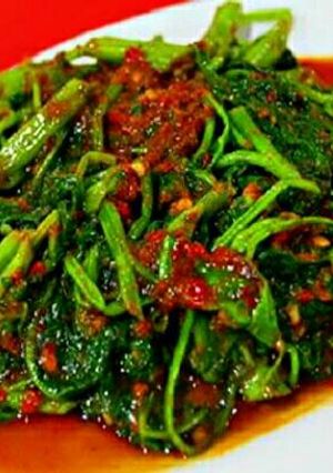 Foto resep Tumis bayam sambal terasi