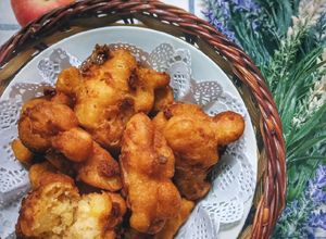 Gambar Apple Fritters (Cucur Epal)