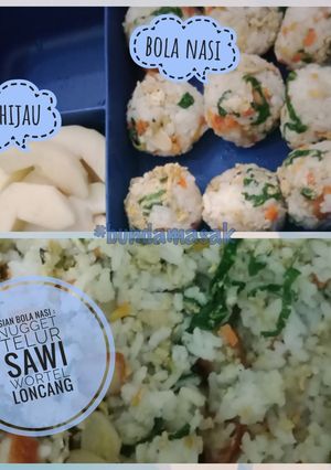 Foto resep Bola nasi isi sukasuka