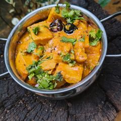 A picture of Kathiyavadi sabzi dhokdi nu Shak.