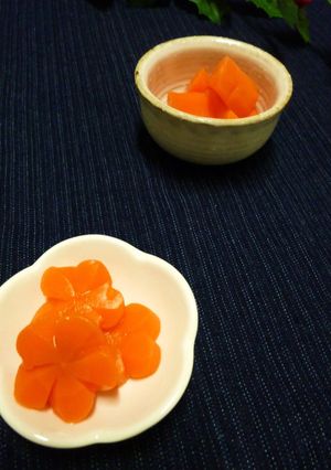 A picture of Tender Carrots In Sweet Vinegar - With a Microwave.