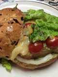 Chicken Schnitzel On Roll With Basil Aioli (mayo)